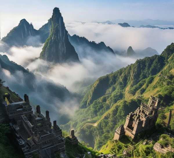 云蒙山，自然奇观与人文历史的山水画卷