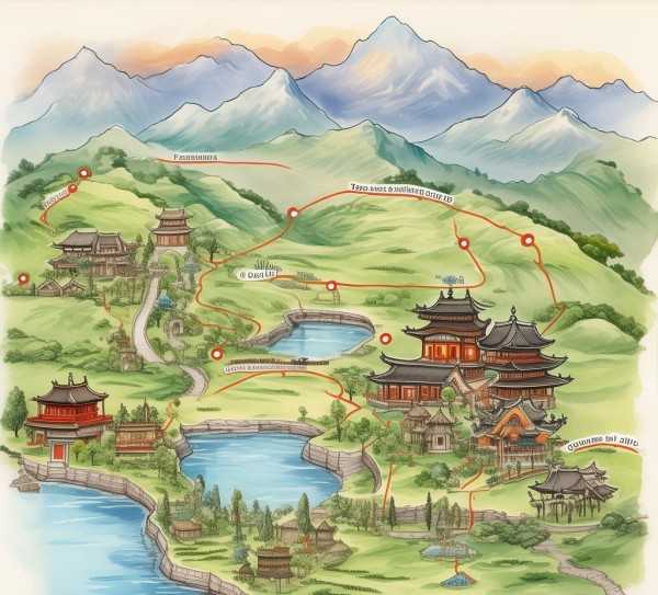 三晋大地古韵之旅，探寻晋风美景的旅游路线图