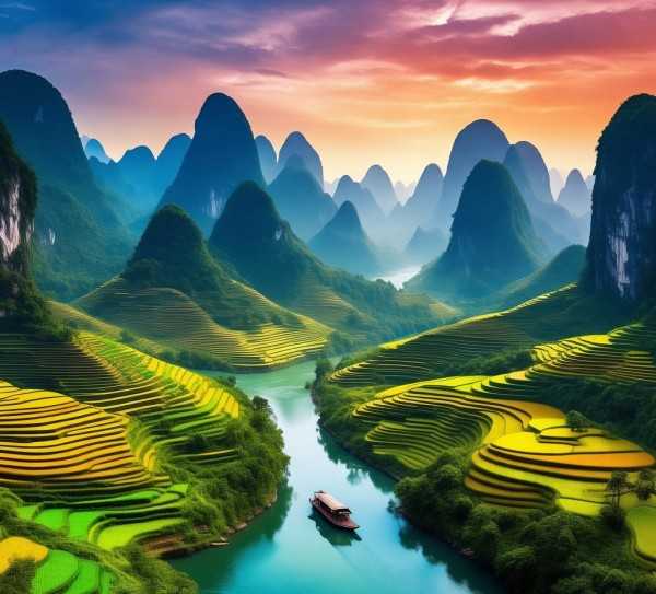 广西，五彩斑斓的旅游探险之旅