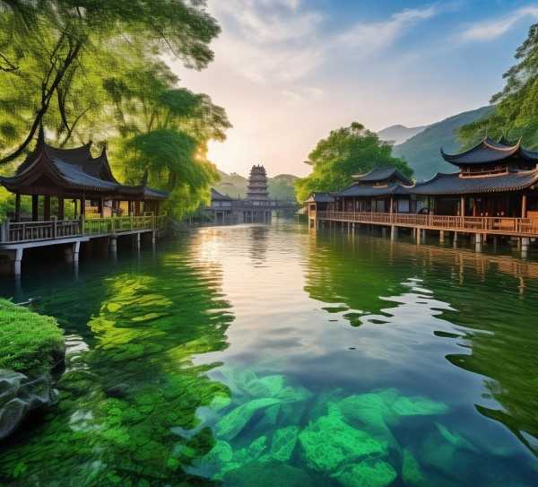 盐城大纵湖，水乡秘境，生态和谐之旅