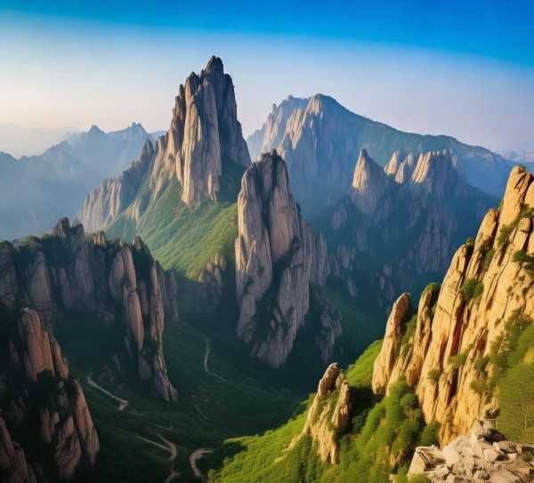 华山，陕西山水奇观，探索自然之美