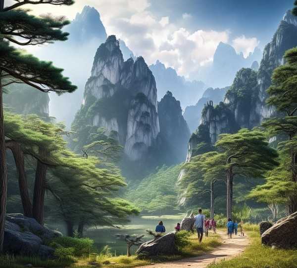 九华山神秘之旅，揭秘山岳之美的旅游攻略