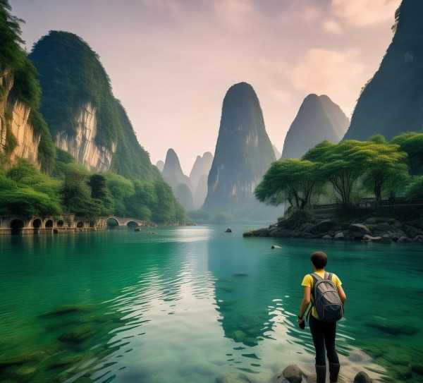 桂林山水甲天下，探寻人间仙境之旅