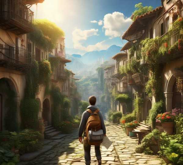南国古城绿意盎然，绿色秘境之旅深度探索