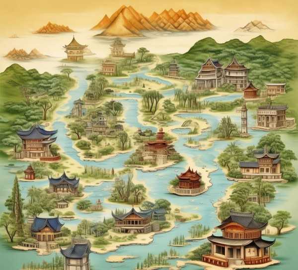 江南水乡文化探秘之旅路线图